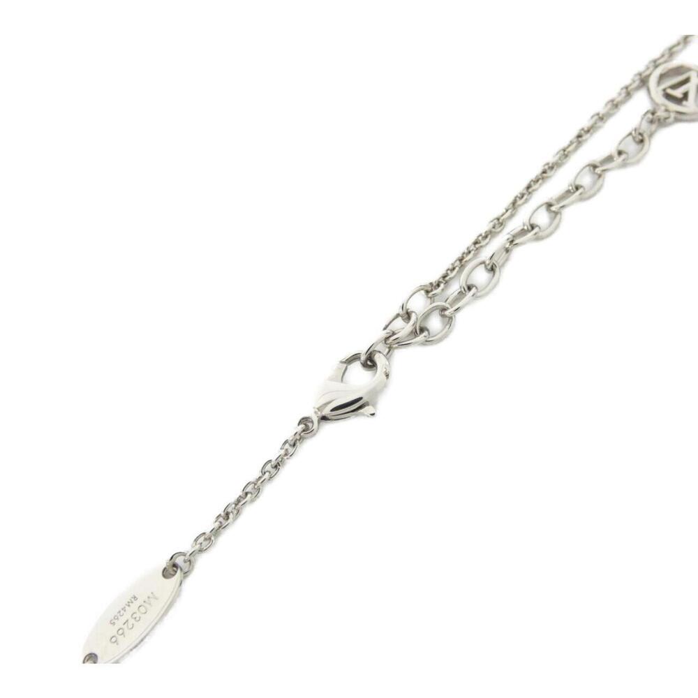 LOUIS VUITTON Silver Necklace - Picture 4 of 5
